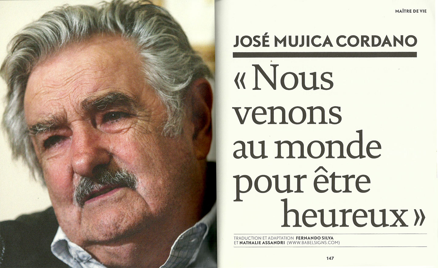 José Mujica Cordano - Philippe Sollers/Pileface