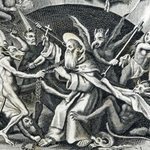 La Tentation de Saint Antoine de Jacques Callot (détail) {JPEG}