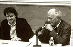 Ph. Sollers en conférence avec Y. Haenel {JPEG}