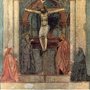 La Trinité, Masaccio. Vers 1427. Santa Maria Novella, Florence.
